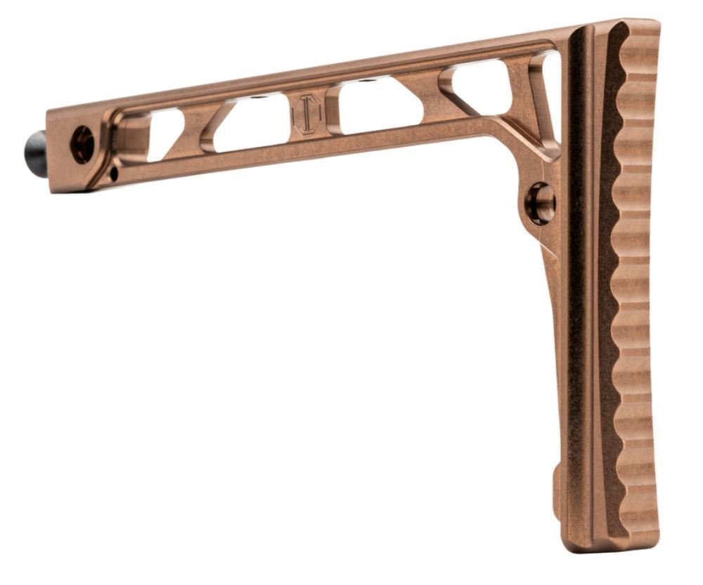 JMac Customs SS-8R Stock with JMac 1913 Folding Mech Tan