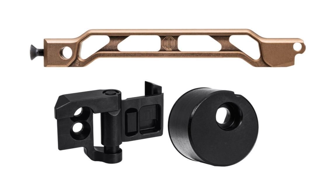 JMac Customs Tan AB-8R with Brace Adapter and JMac 1913 Folding Mech