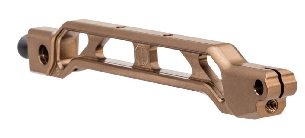 JMac Customs Tan AB-8R with Brace Adapter and JMac 1913 Folding Mech