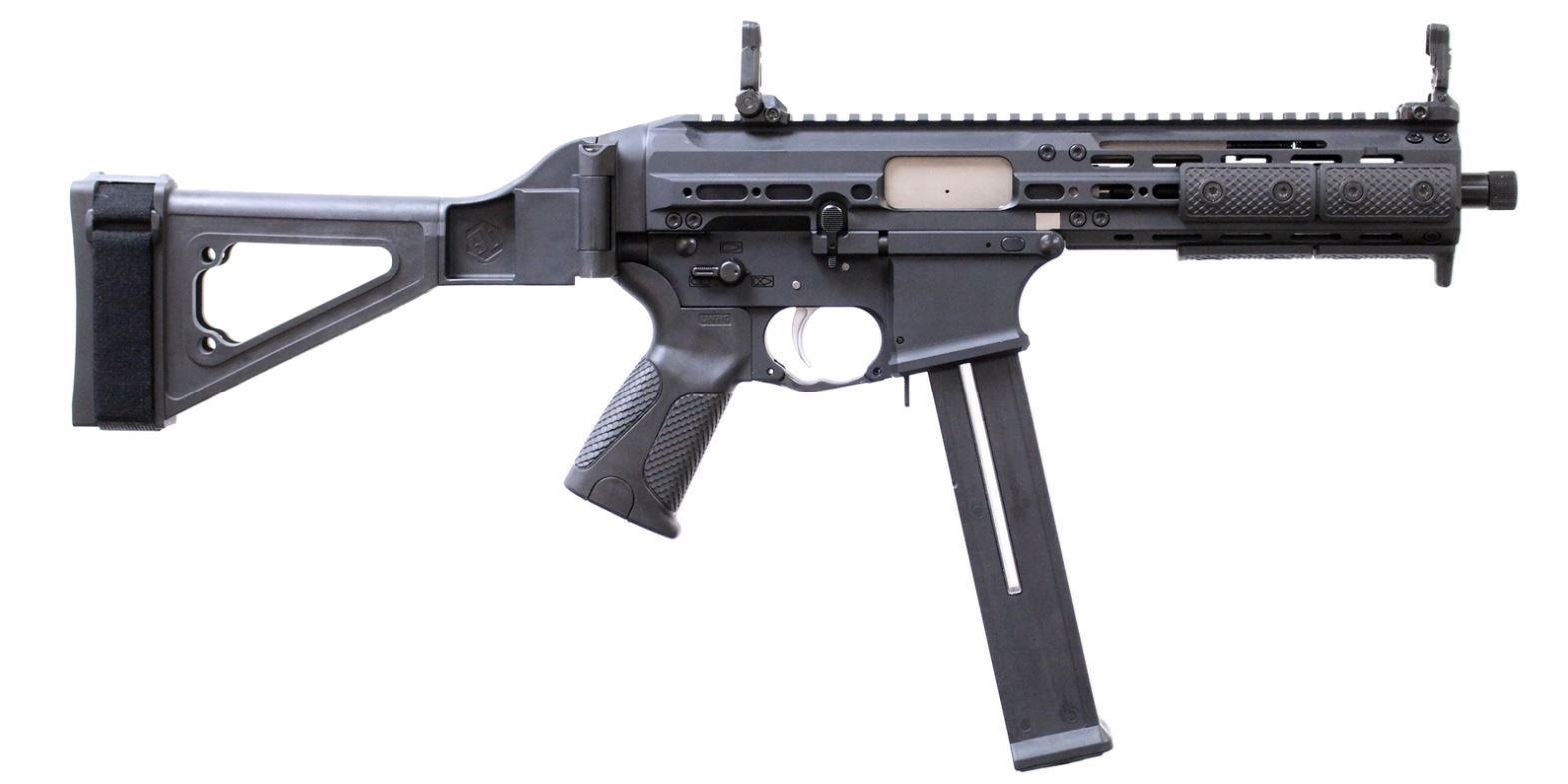 LWRC International SMG 45 Pistol SB Brace 25rd 45 ACP
