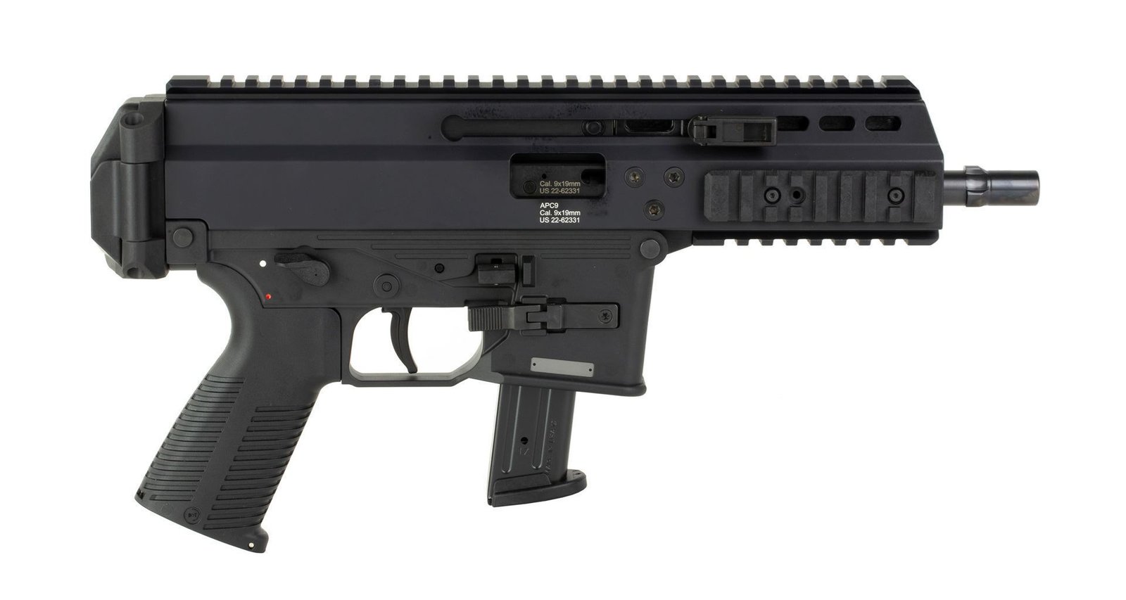 B&T APC9 PRO-S Semi-Auto 9mm Pistol 7″ Barrel Sig Lower 30rd