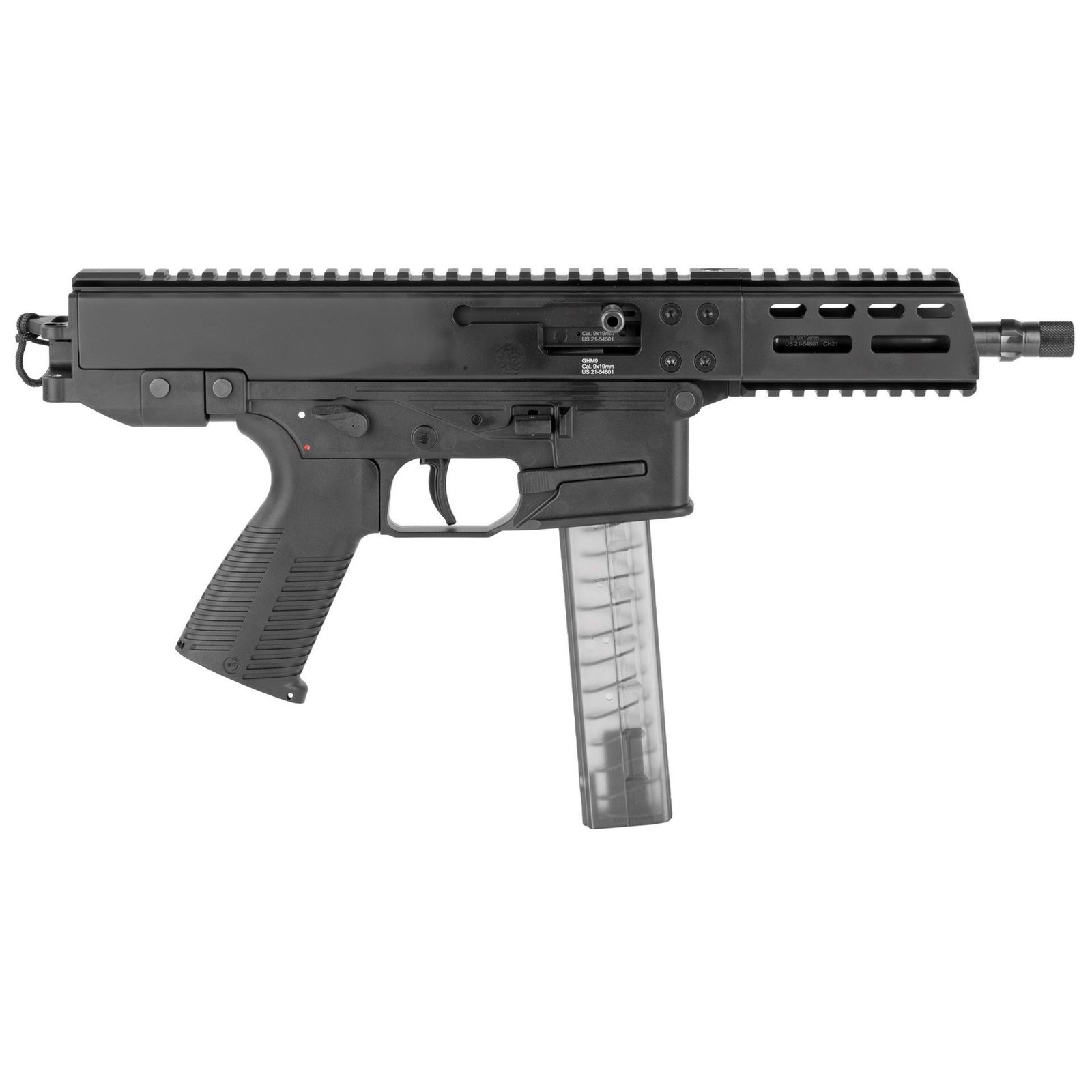 B&T GHM9 Gen 2 Semi-Auto 9mm Pistol 30rds