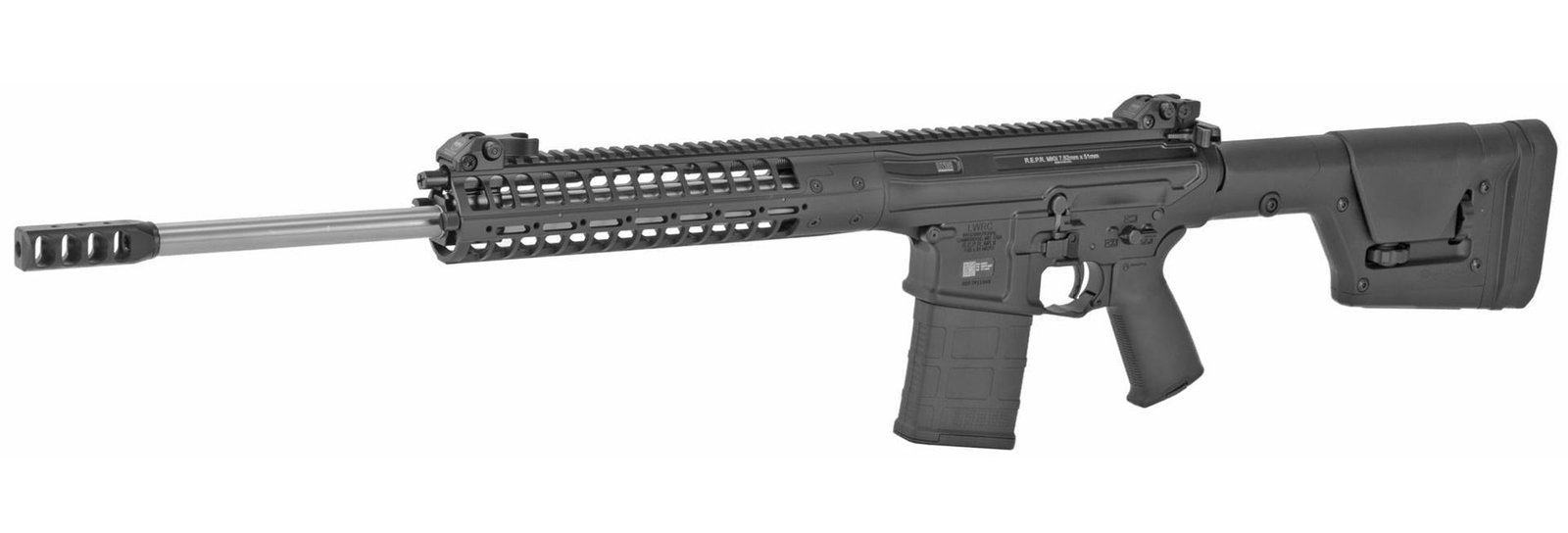 LWRC International REPR MKII 7.62×51 NATO 20″ Barrel Semi-Auto Rifle Black