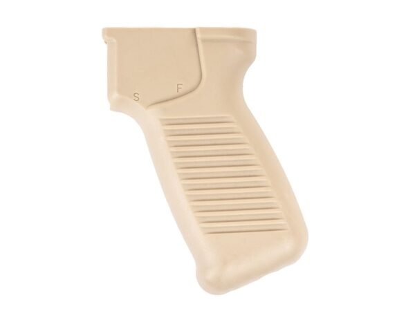 Arsenal Desert Sand SAW-Style SAM7SF Pistol Grip with Cut-Out for Ambidextrous Safety Lever
