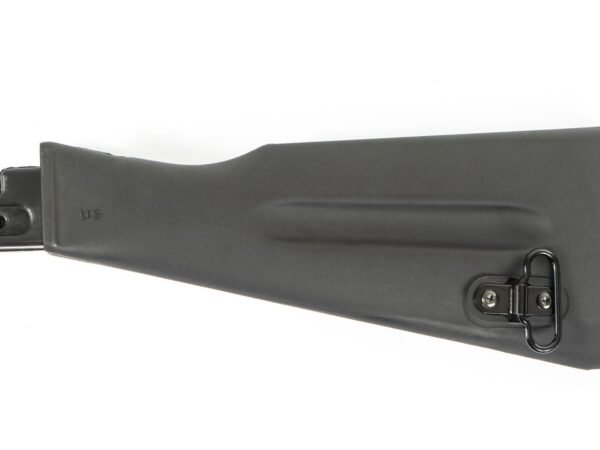 Arsenal Black Warsaw Length Buttstock Assembly with Trap Door for Stamped Receivers