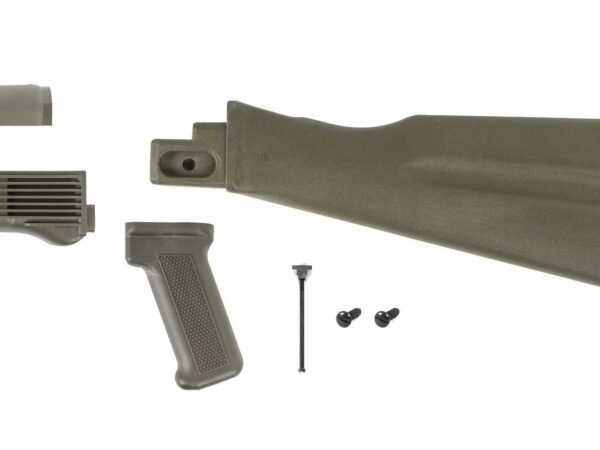 Arsenal NATO Length OD Green Polymer Stock Set for Stamped Receivers