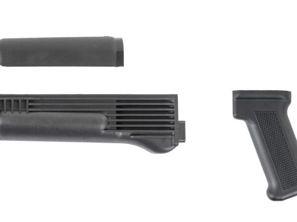 Arsenal Black Polymer Handguard and Pistol Grip Set for Stamped Receiver