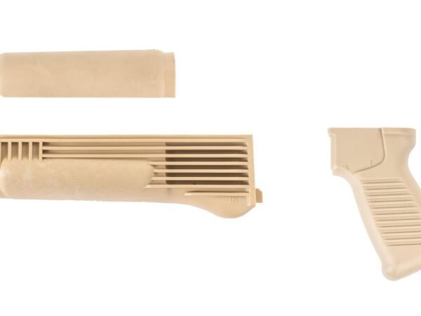 Arsenal Desert Sand Polymer Handguard and SAW Style Pistol Grip Set for Milled Receiver