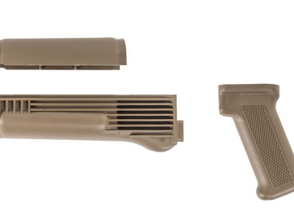 Arsenal FDE Polymer Handguard and Pistol Grip Set for Stamped Receiver