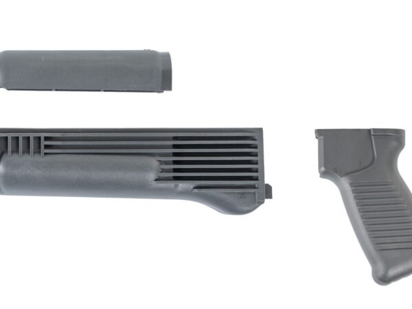 Arsenal Gray Polymer Handguard and SAW Style Pistol Grip Set for Milled Receiver
