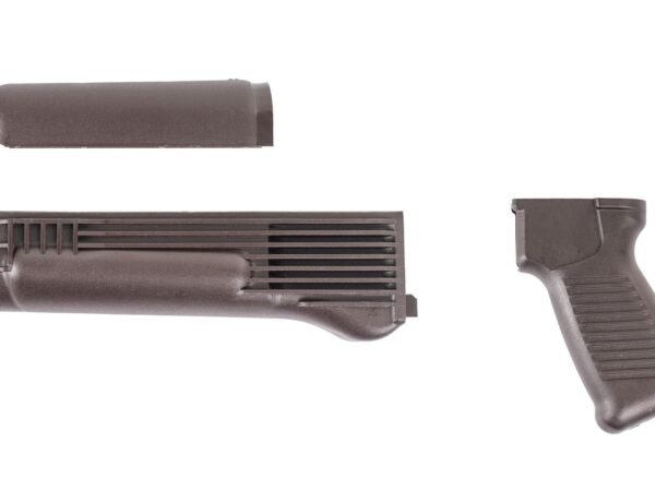 Arsenal Plum Polymer Handguard and SAW Style Pistol Grip Set for Milled Receiver