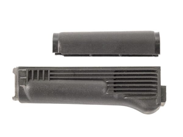 Arsenal Black Polymer Handguard Set with Steel Heat Shield for Stamped Receivers