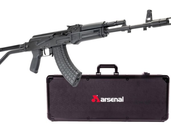 Arsenal SAM7SF 7.62×39 AK-47 Black Rifle with Hard Case CNC Foam TSA Locks