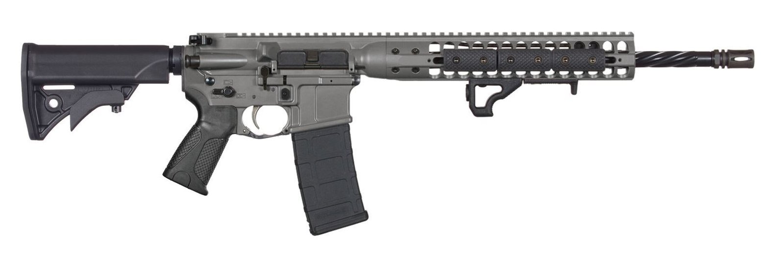 LWRC International IC Direct Impingement 5.56 NATO Rifle Tungsten Grey 30rd