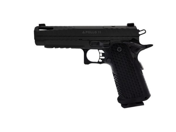 Live Free Armory Apollo 11 Full Size 9mm 17rd Steel Frame Semi-Auto Pistol Black