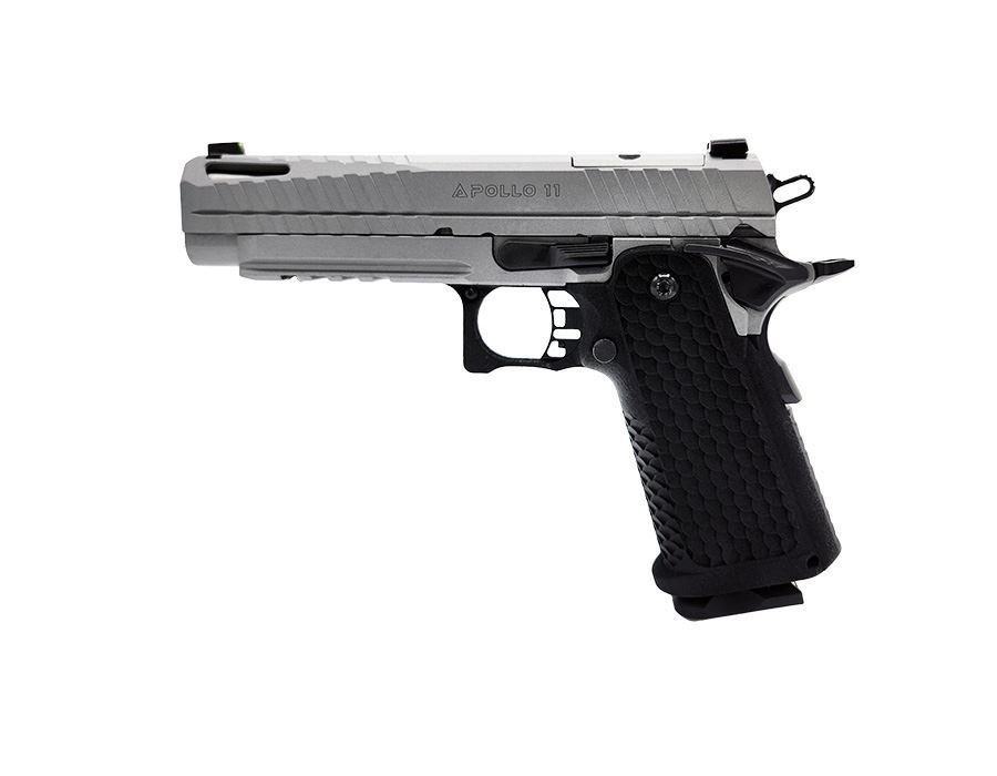 Live Free Armory Apollo 11 Full Size 9mm 17rd Steel Frame Semi-Auto Pistol Grey