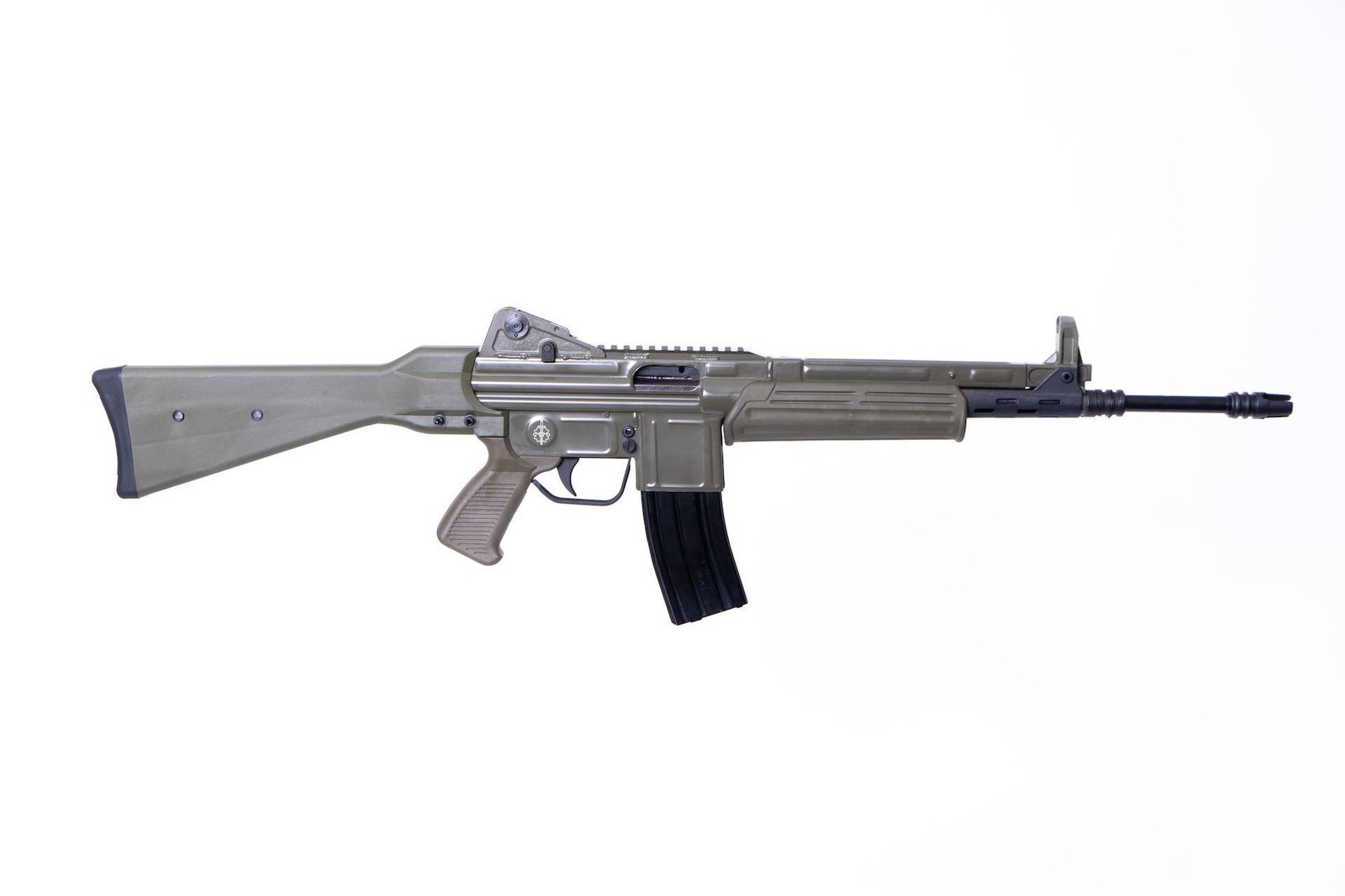 MarColMar Firearms CETME L Gen 2 300 Blackout Spanish Green Semi-Automatic Rifle with Rail