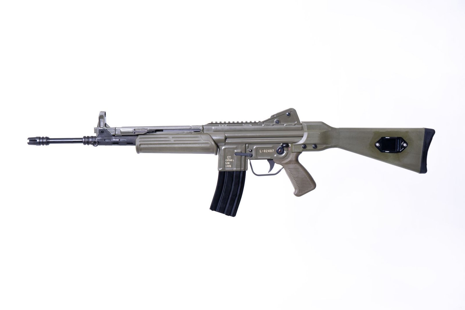 MarColMar Firearms CETME L Gen 2 300 Blackout Spanish Green Semi-Automatic Rifle with Rail
