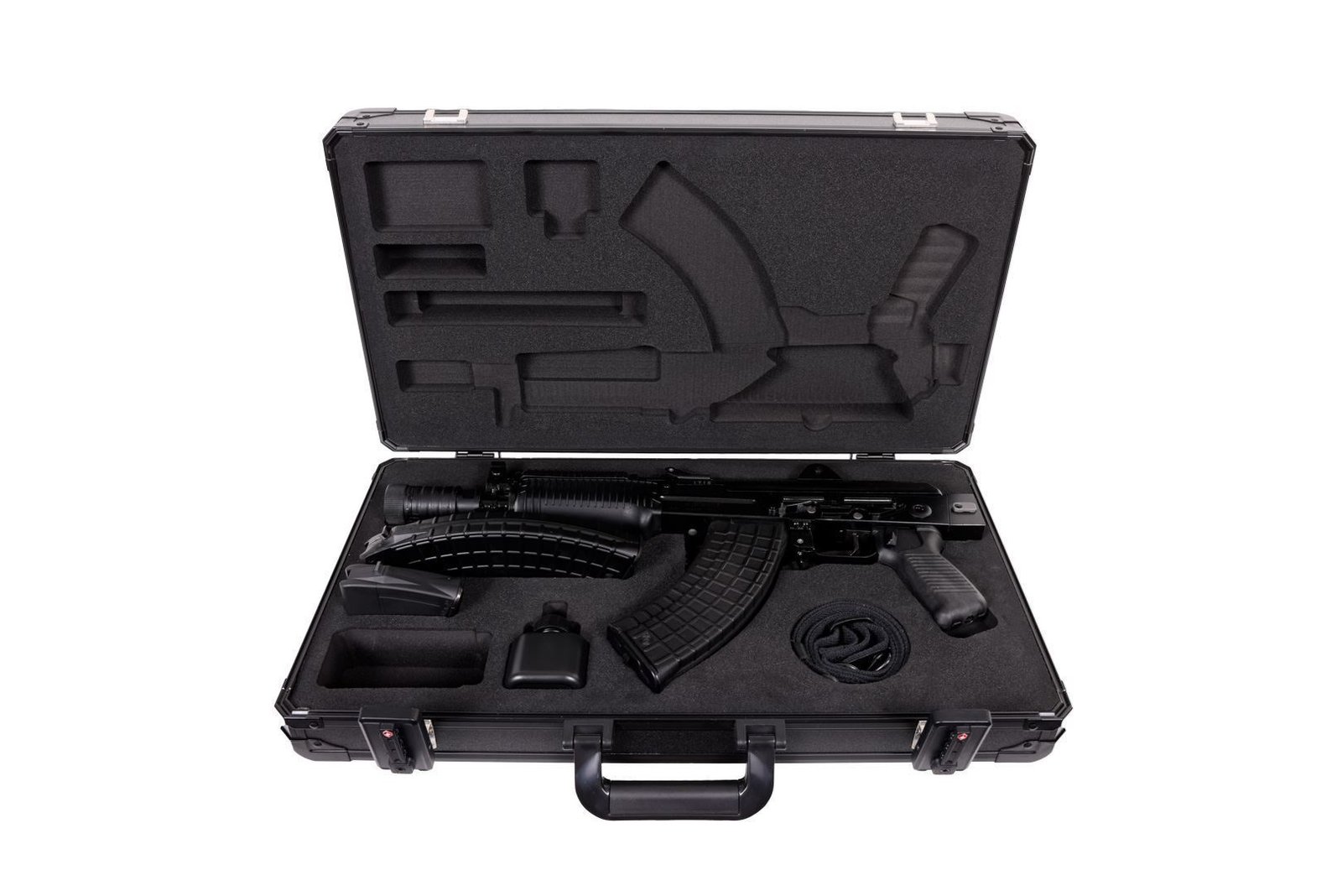 Arsenal Hard Case Right Side Folding Milled SBR CNC Hard Foam TSA Locks