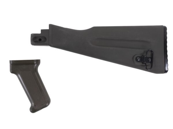 Arsenal OD Green Warsaw Length Stock Set for Stamped Receivers
