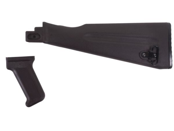 Arsenal Plum NATO Length Buttstock and Pistol Grip Set for Stamped Receivers