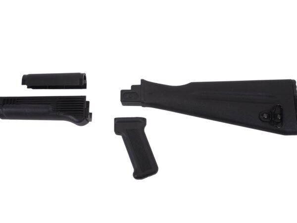 Arsenal 4 Piece NATO Length Black Polymer Stock Set