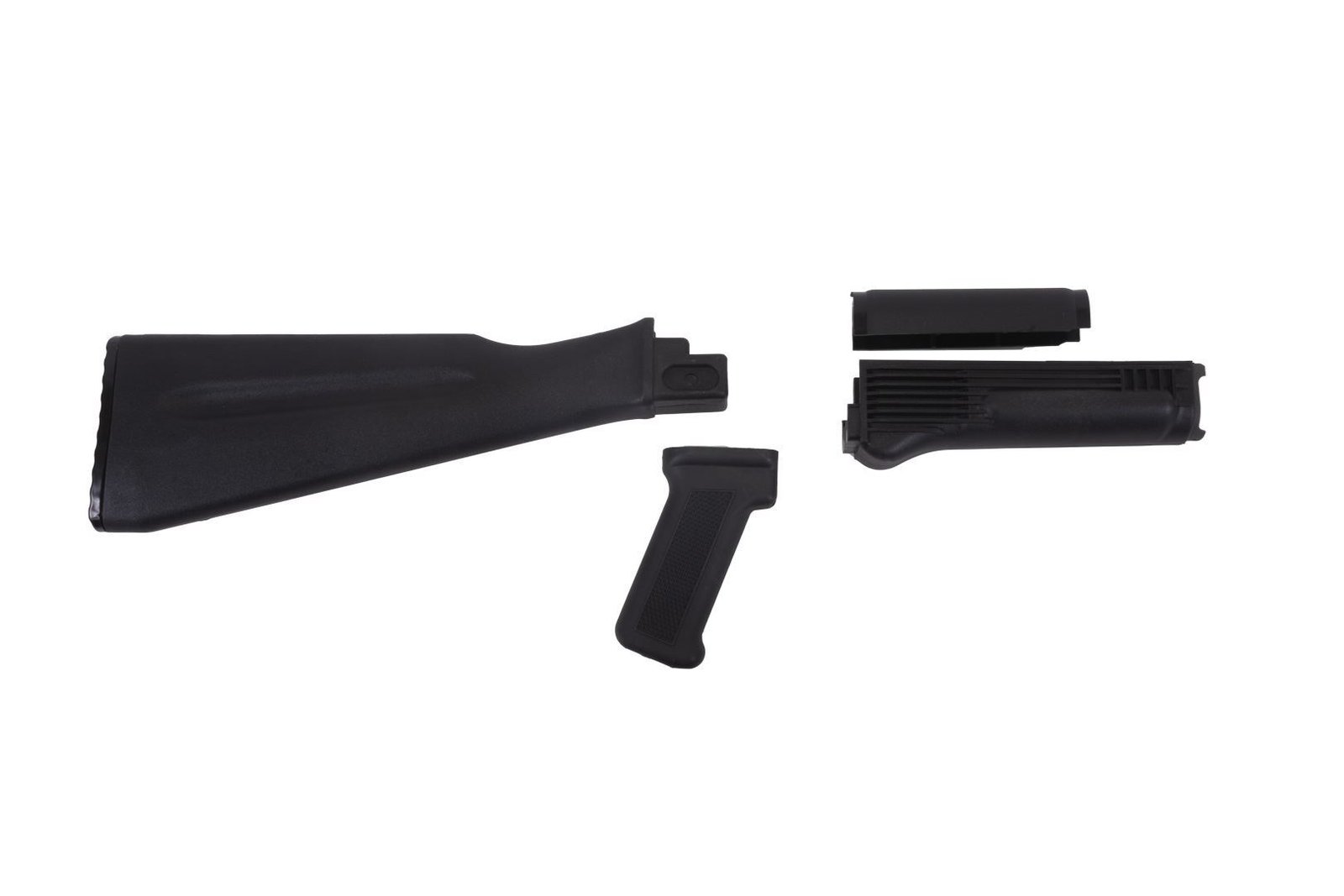 Arsenal 4 Piece NATO Length Black Polymer Stock Set