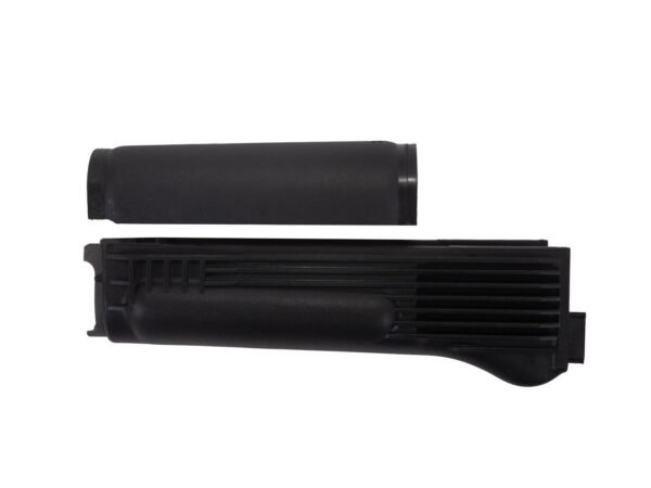 Arsenal Black Polymer Handguard Set with Stainless Steel Heat Shield for Stamped Receivers