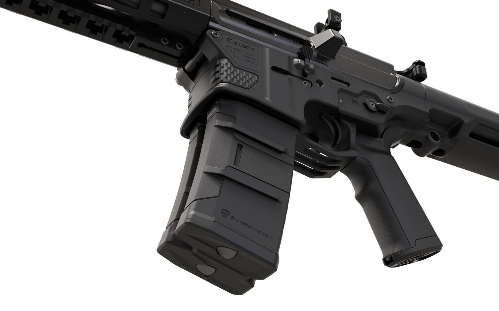 Gilboa DBR Snake .223 Rem Black Semi-Auto Rifle 30rd 16 inch