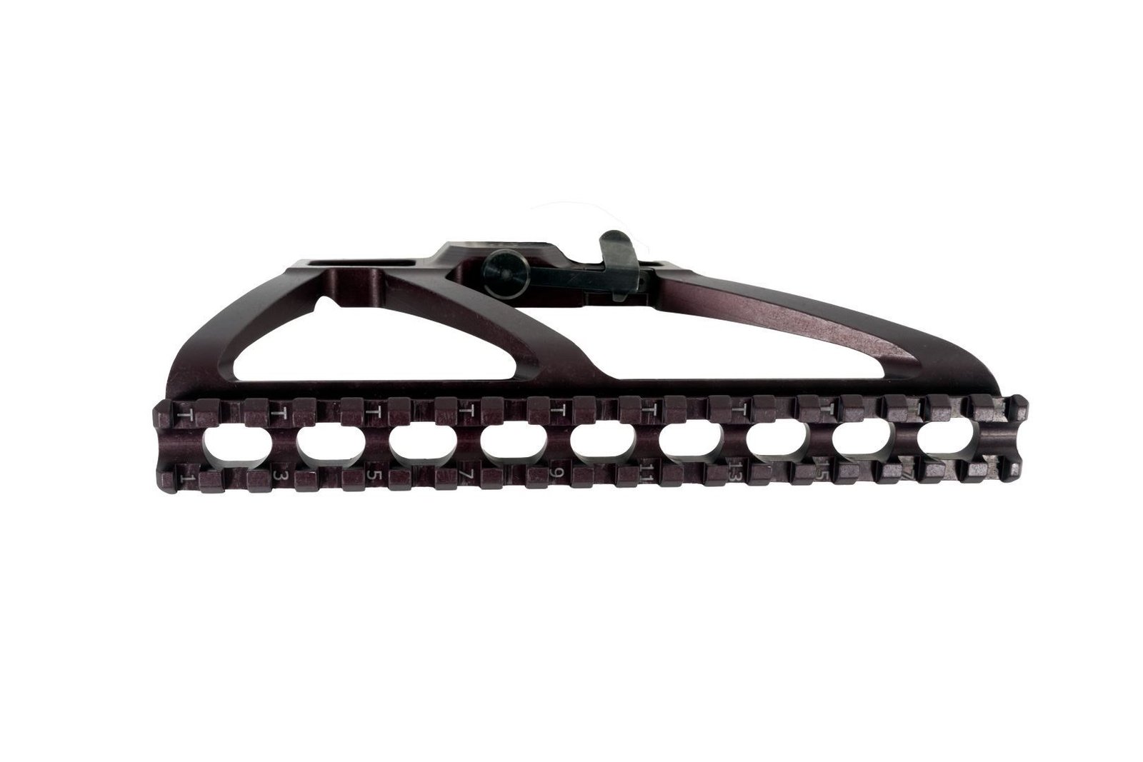 Arsenal Scope Mount for AK Variant Rifles Including VEPR with Picatinny Rail Plum