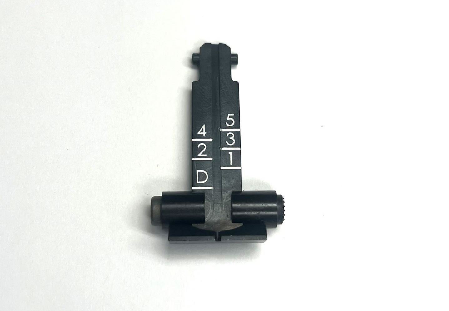 Arsenal 500m 7.62x39mm / 5.56x45mm Rear Sight Leaf Assembly with “D” Battle Mark