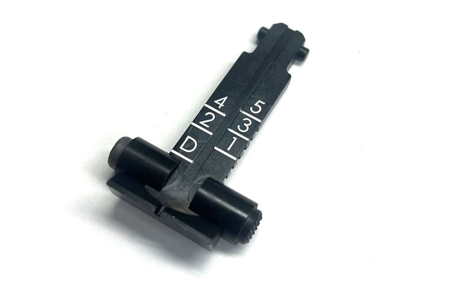 Arsenal 500m 7.62x39mm / 5.56x45mm Rear Sight Leaf Assembly with “D” Battle Mark