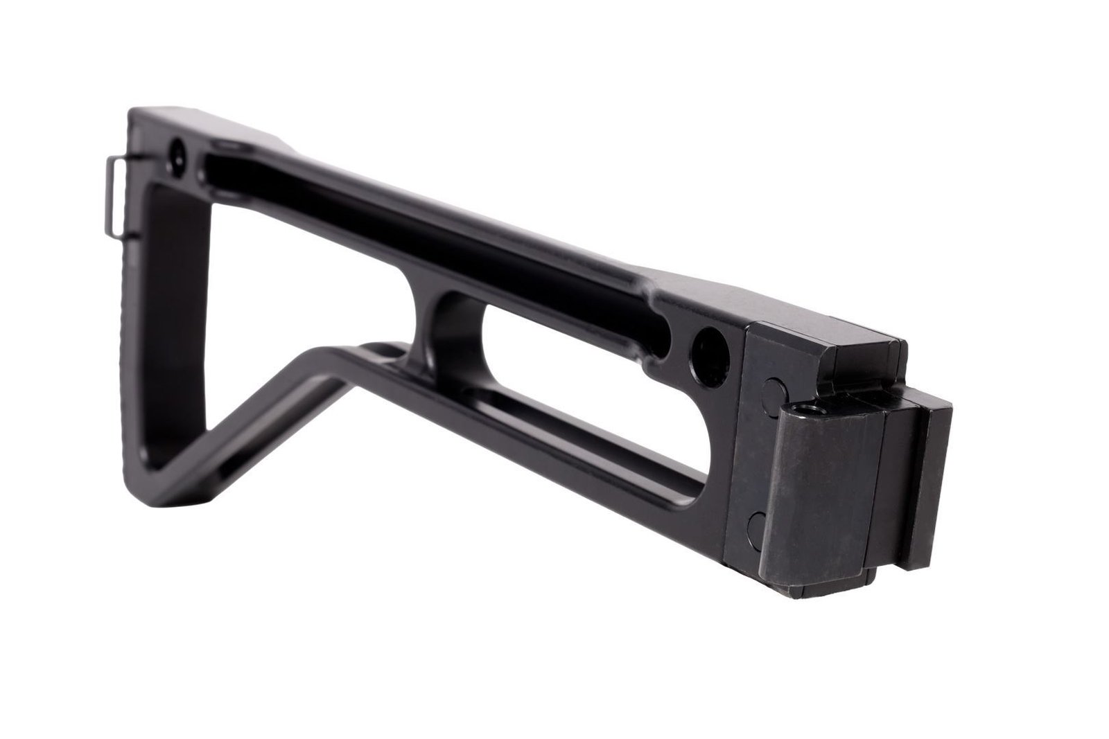 Arsenal Side Folding Black Stock Assembly Machined Hard Anodized Aluminum