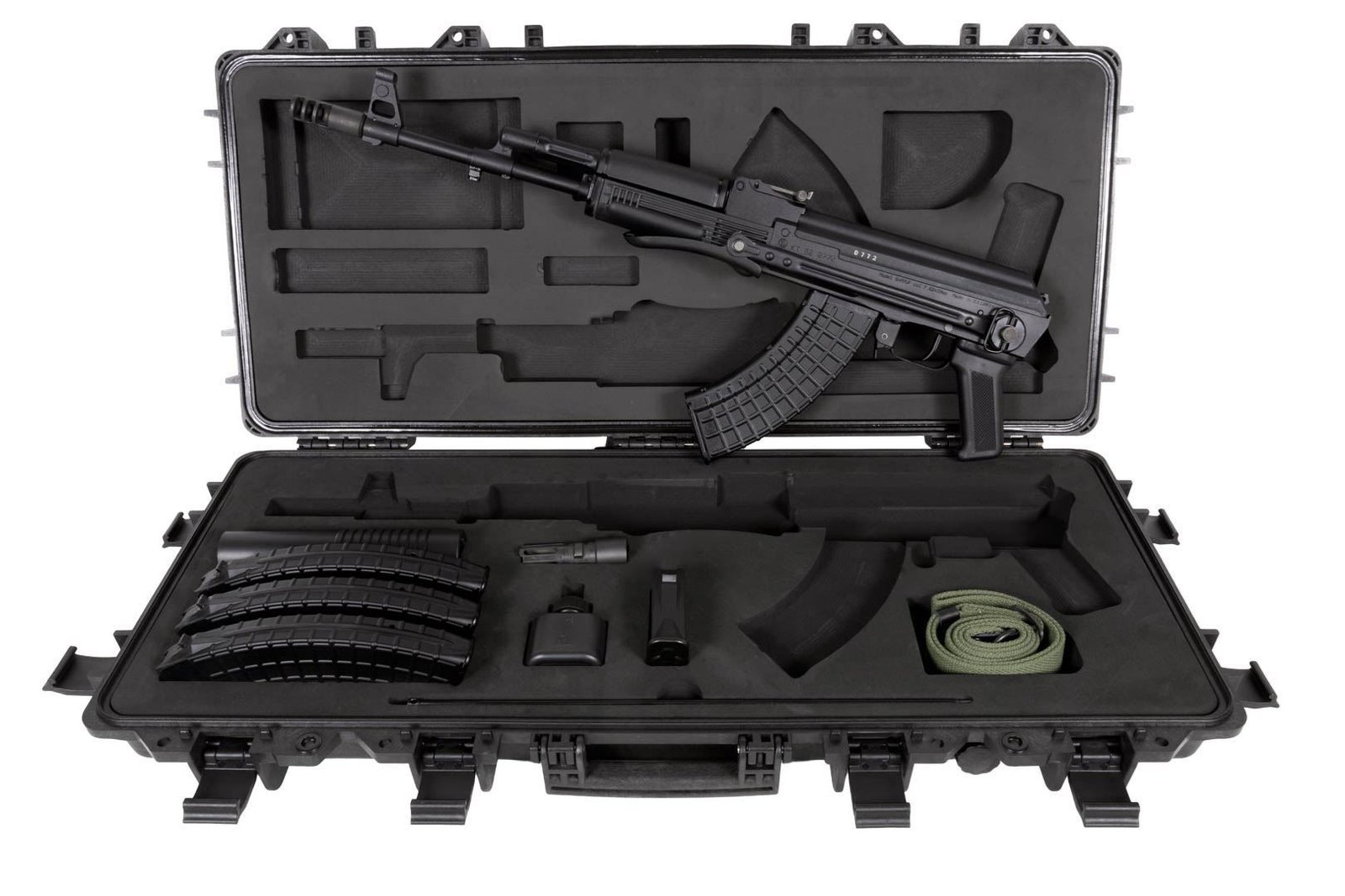 SAM7UF 7.62x39mm Semi-Auto AK47 Rifle with Eternity Premium Gun Case