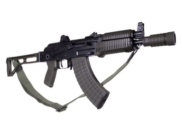 Arsenal Factory SBR AR-M14SF TACT 7.62x39mm Rifle Tactical Right-Side Folding Stock OD Green Flash Hider