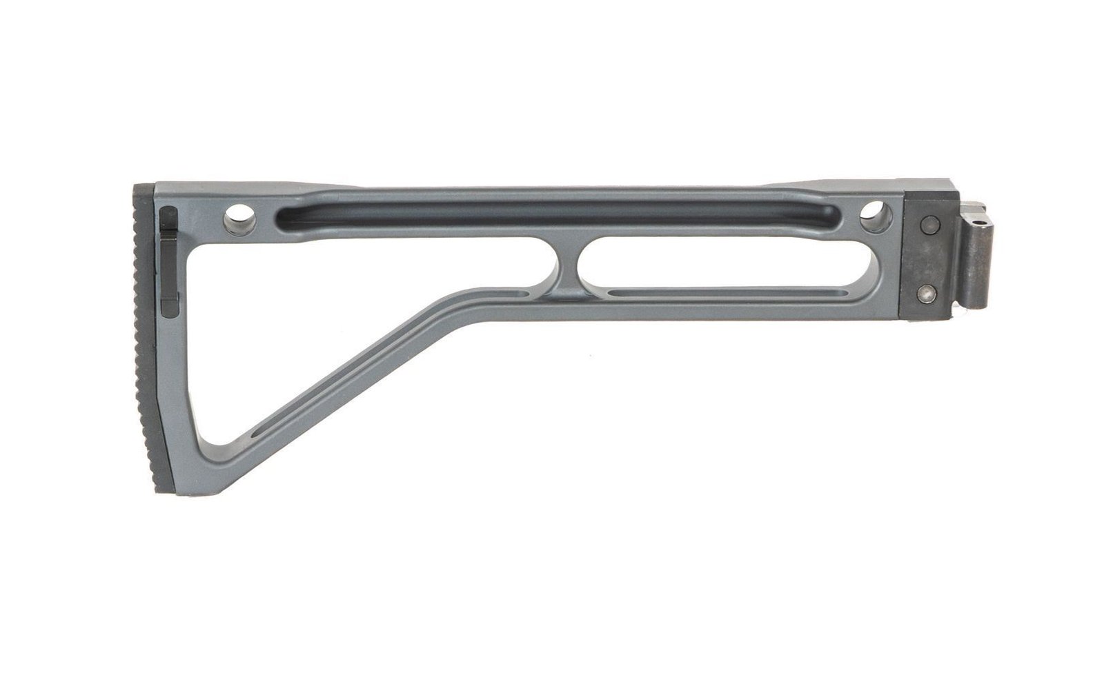 Arsenal Side Folding Gray Stock Assembly Machined Hard Anodized Aluminum