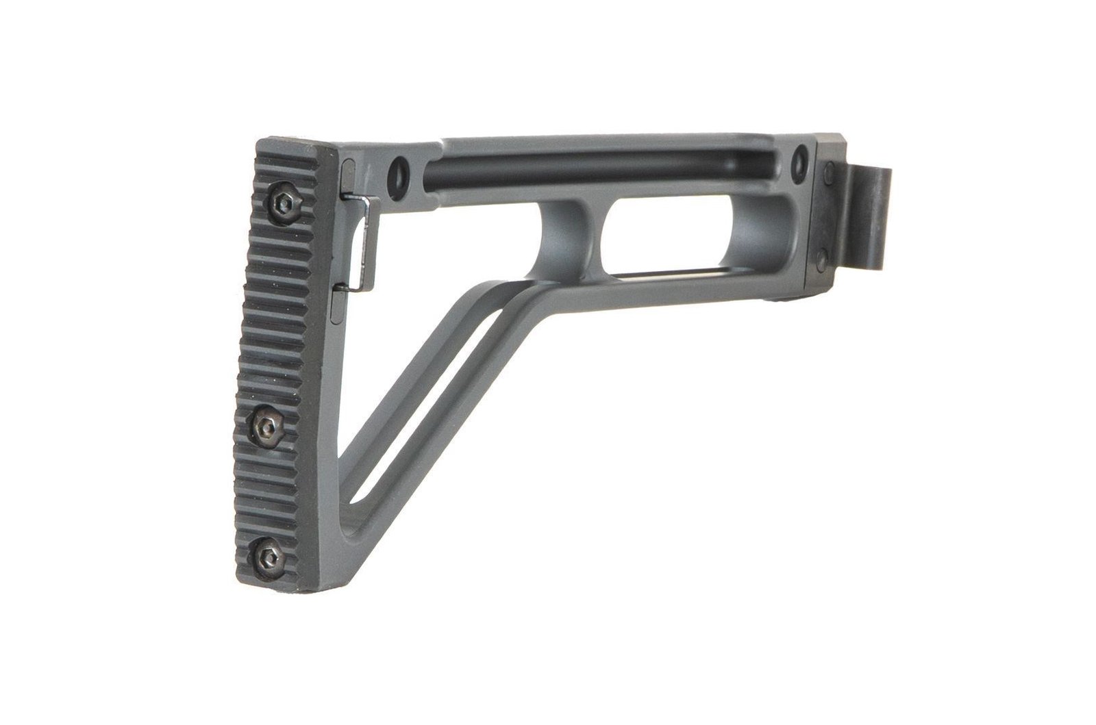 Arsenal Side Folding Gray Stock Assembly Machined Hard Anodized Aluminum