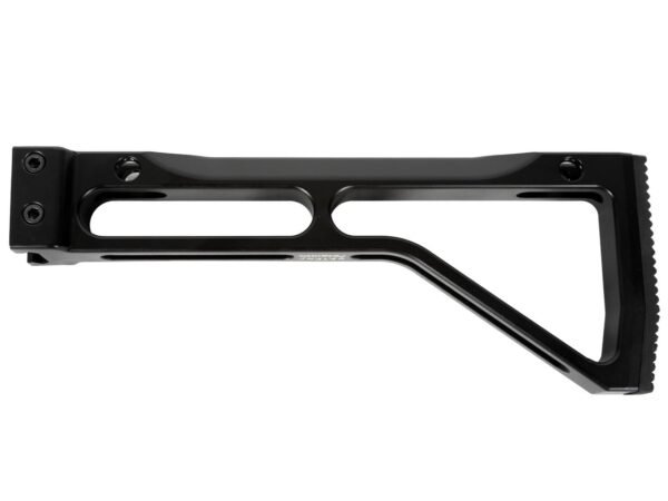 Arsenal CNC Machined Aluminum Tactical Buttstock Assembly 1913 Picatinny Attachment Black