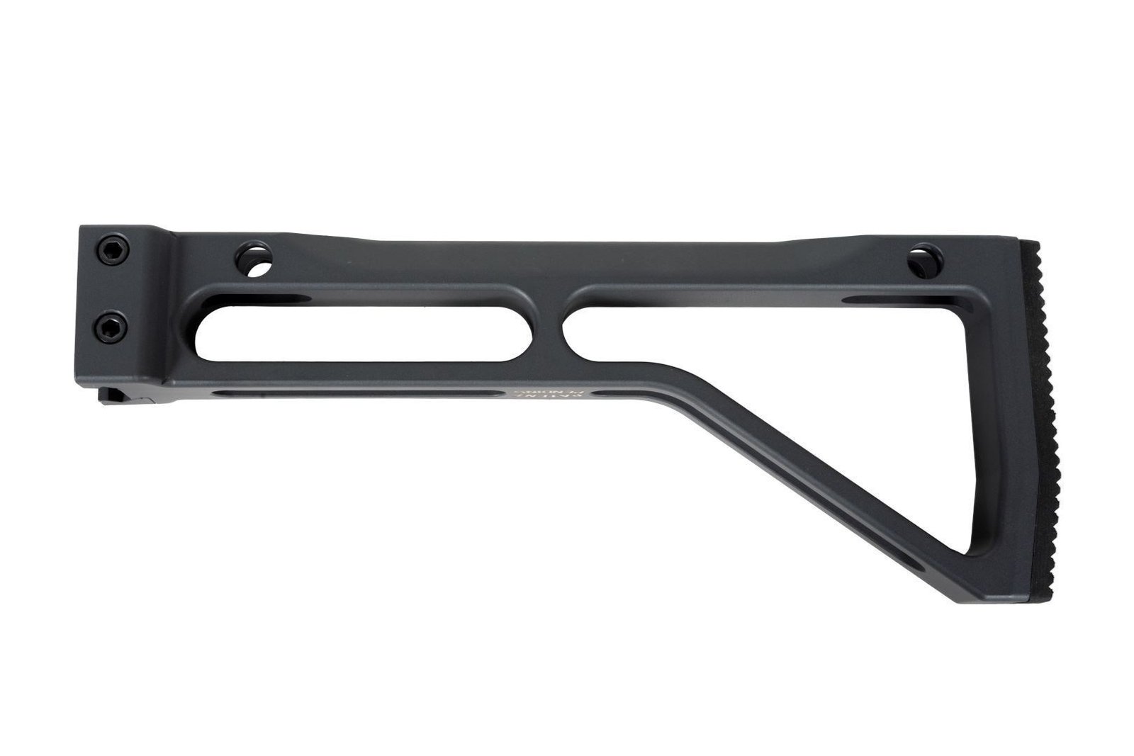 Arsenal CNC Machined Aluminum Tactical Buttstock Assembly 1913 Picatinny Attachment Gray