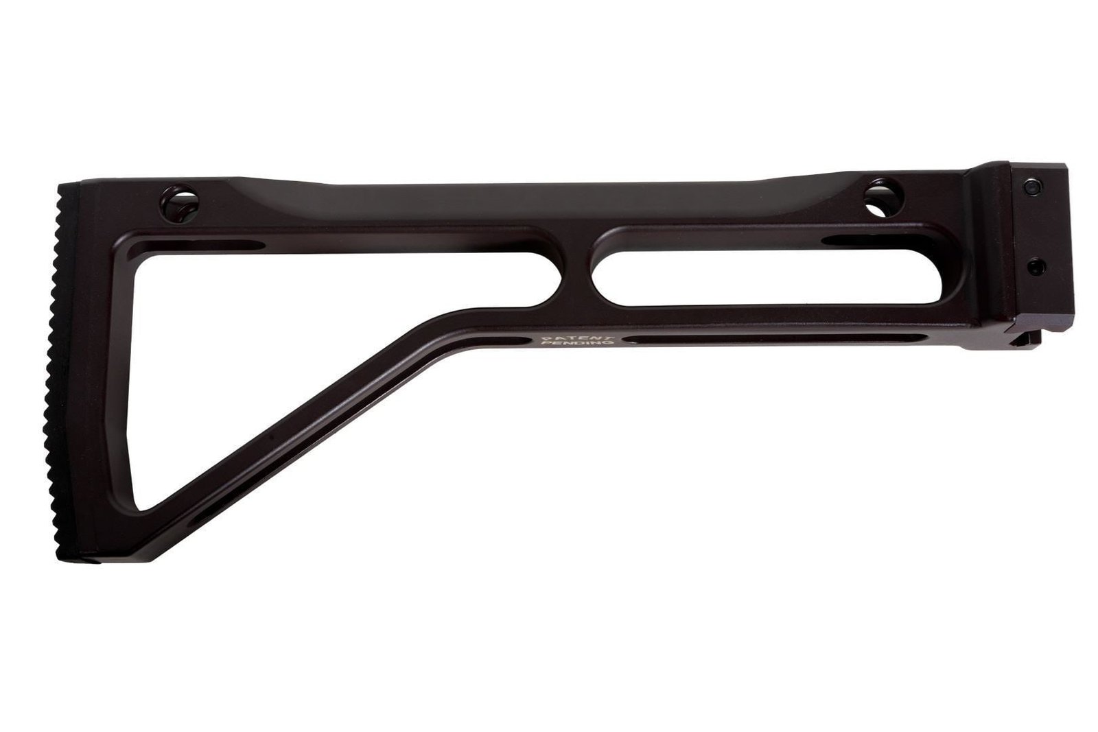 Arsenal CNC Machined Aluminum Tactical Buttstock Assembly 1913 Picatinny Attachment Plum